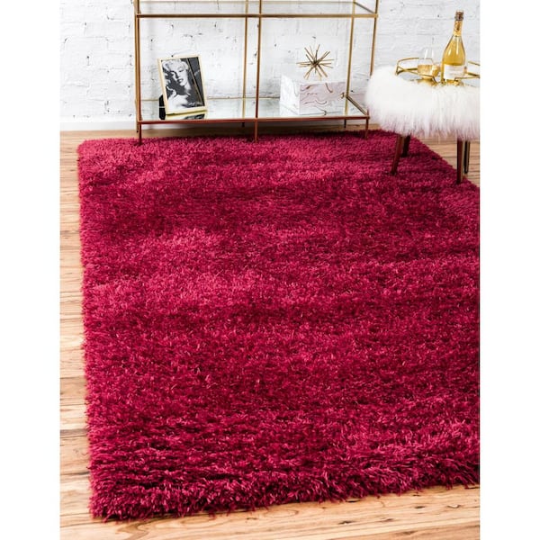 Shag Lipstick 2' 0 x 3' 0 Area Rug