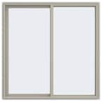 JELD-WEN 59.5 in. x 59.5 in. V-4500 Series Desert Sand Vinyl Left ...