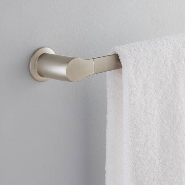 Moen Method 24 In Towel Bar In Brushed Nickel Yb2424bn The Home Depot