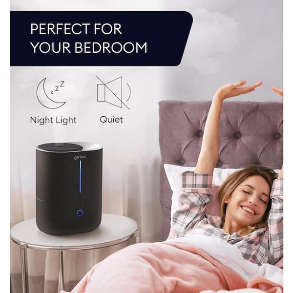 加湿器 LAVINIO airify Hybrid humidifier 2023 Lavino Airify Hybrid Humidifier UV-C/Hepa/Silver Ion White