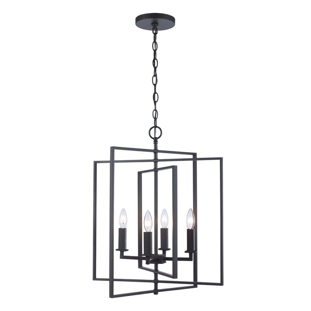 Bronze Cage Plug-in Pendant Light, 20-inch