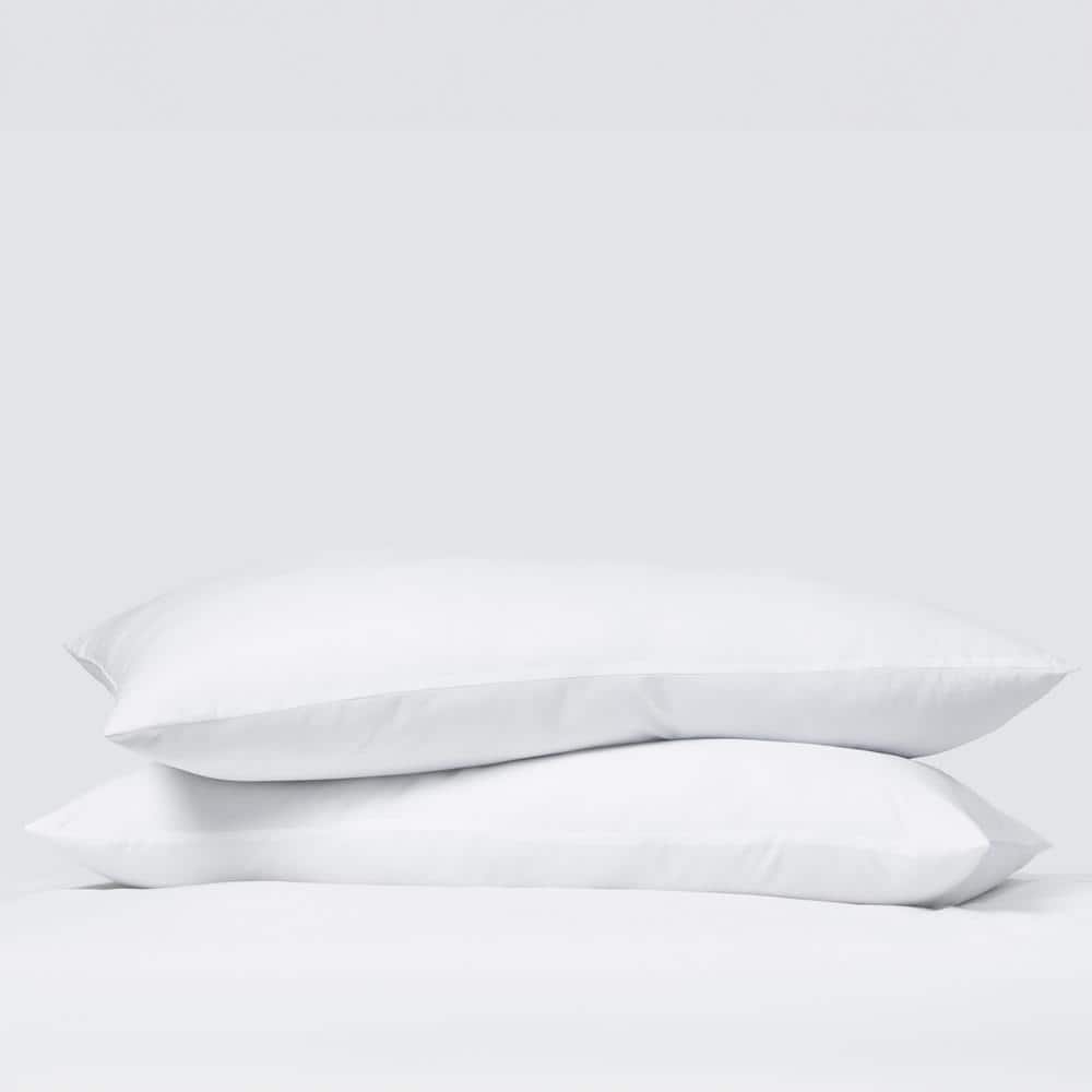King Size White Hypoallergenic Polyester Bed Pillows Set