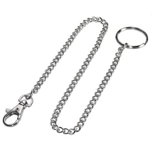 Office 4 All QY 10pcs 1.91 inch Long Colored Spring Snap Hook Rings Aluminum Alloy Keychain Clip Buckle with Keyring D Shape