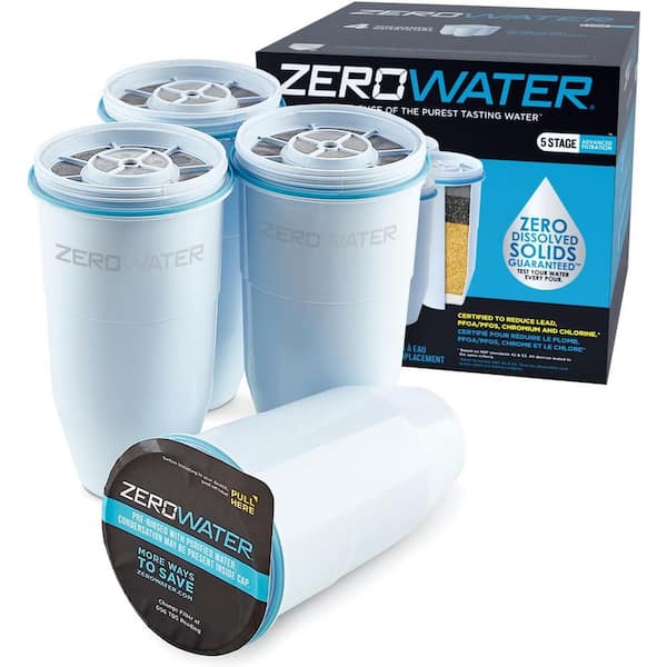 Water Pitcher Filter Cartridge (4-Pack)