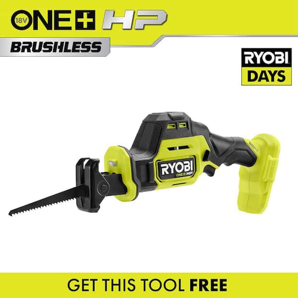 ONE+ HP 18V Brushless Cordless Compact One-Handed Reciprocating Saw (Tool Only)