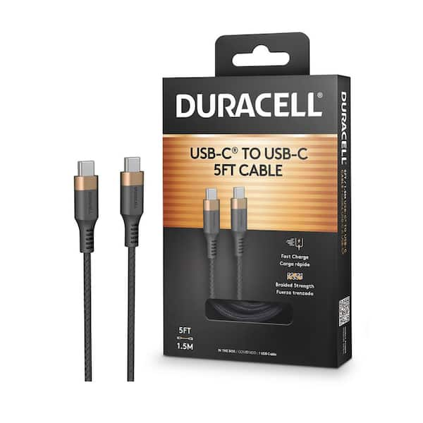 Duracell USB-C to USB-C cable