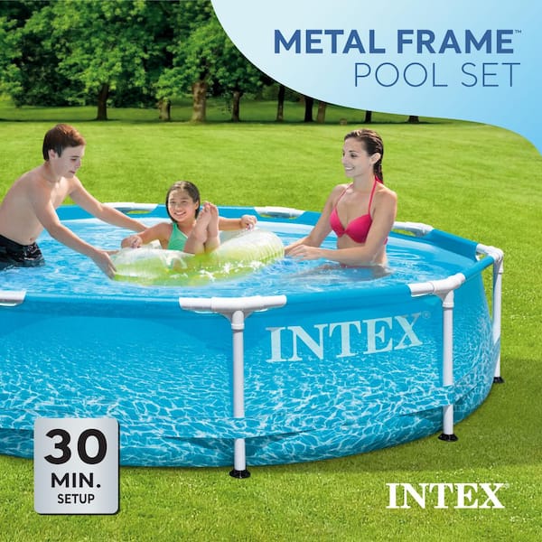 Intex Easy Set Pool 10ft With Filter Pump INTEX Easy Set® 12' X 30
