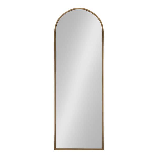 Kate and Laurel Valenti Arch Gold Wall Mirror