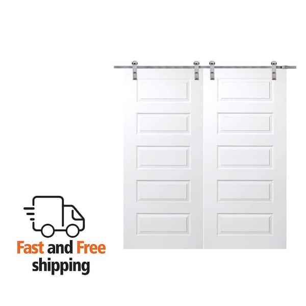 MMI DOOR 60 in. x 80 in. Primed Composite Assembly Required