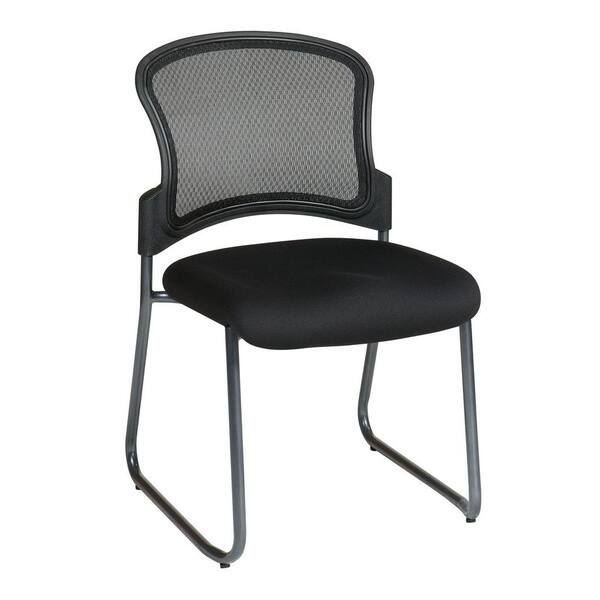 Office Star Products Coal FreeFlex Gliding Visitor Office Chair