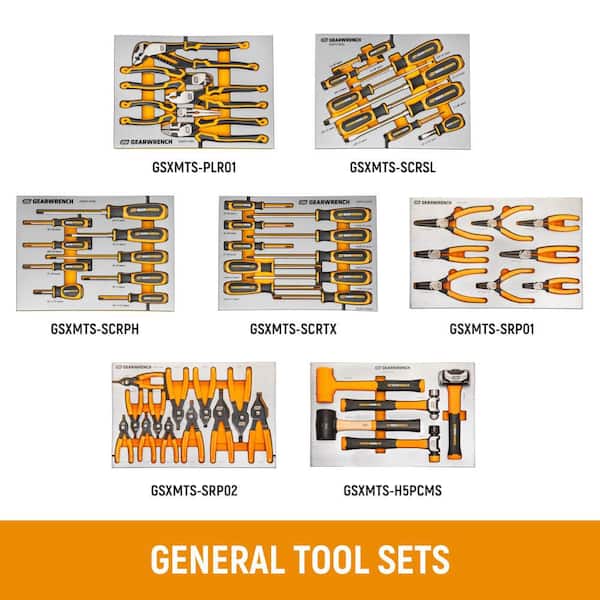 GEARWRENCH MEGAMOD 72 in. Mobile Workbench Cabinet with Master