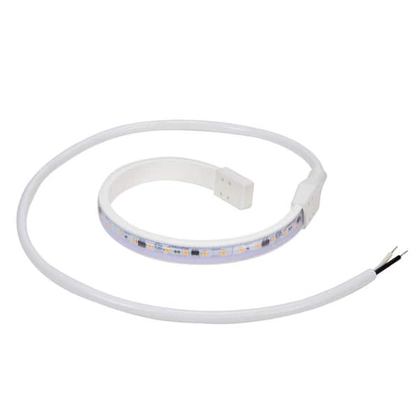 Maxxima 12 in. Hardwired, White, Integrated LED, Under Cabinet