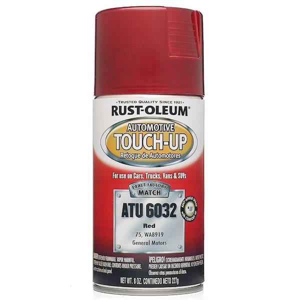 Rust-Oleum Automotive 8 oz. Red Auto Touch-Up Spray (6-Pack)