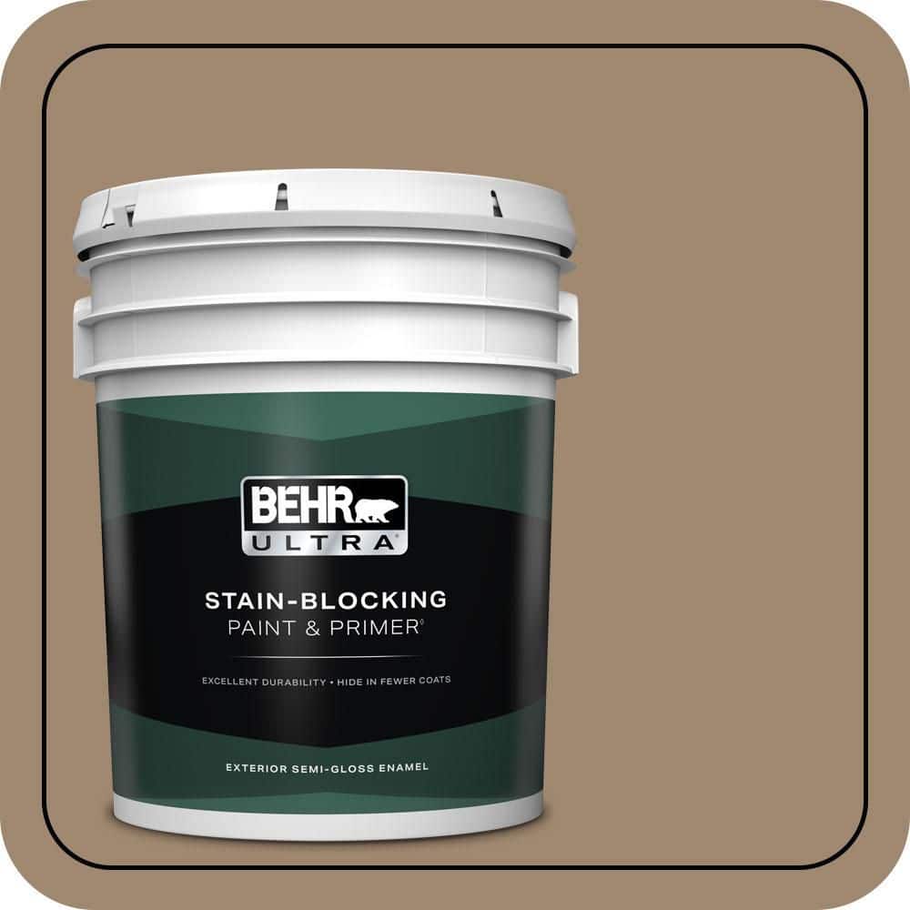 5 gal. #700D-5 Toffee Crunch Semi-Gloss Enamel Exterior Paint & Primer price history on PriceWatchPro