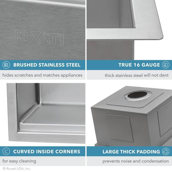 Benefits of Ruvati's Decorative Drain Cover - Ruvati USA