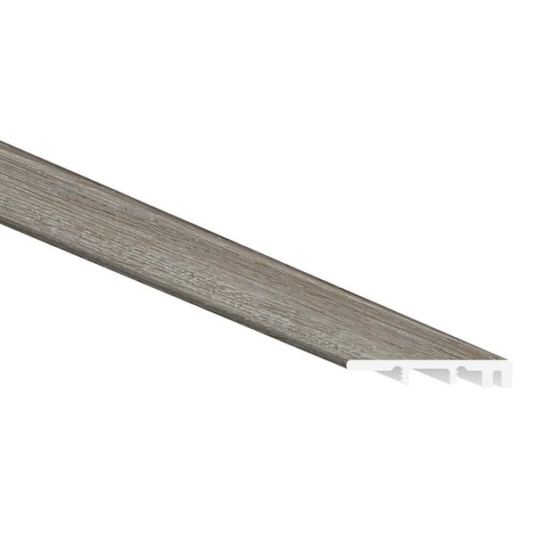 Smokey Maple 0.25 in. Thick x 1.77 in. Wide x 94 in. Length Luxury Vinyl End Cap Molding