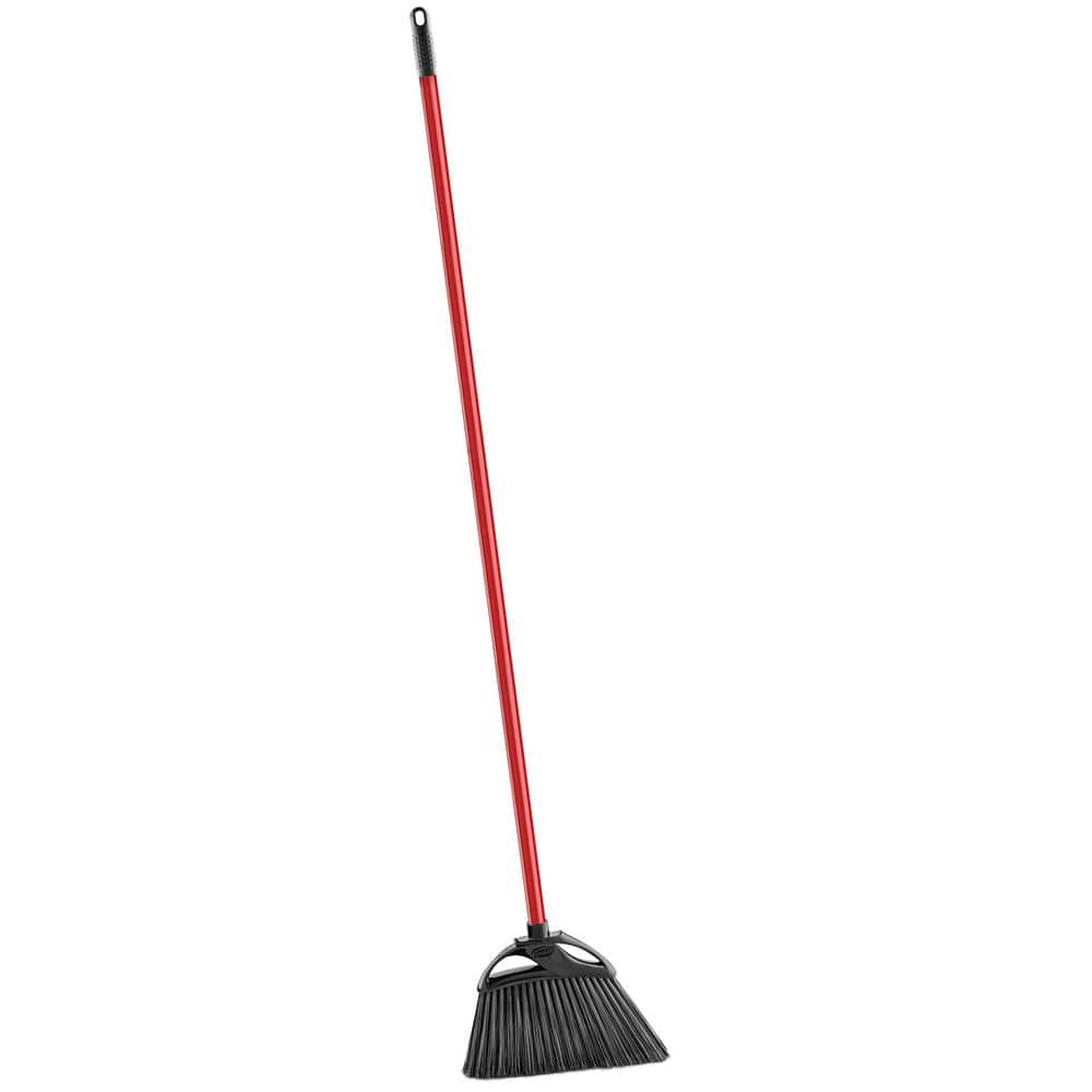 Rubbermaid® Angle Broom w/Vinyl Coated Metal Handle