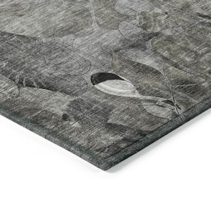 Chantille ACN558 Gray 10 ft. x 14 ft. Machine Washable Indoor/Outdoor Geometric Area Rug