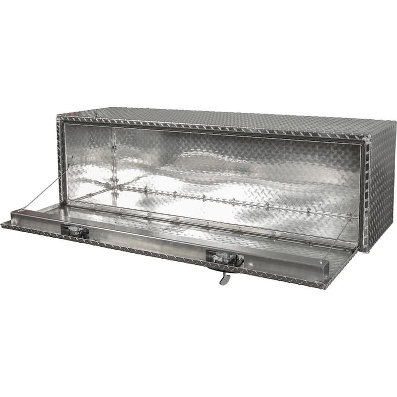 18 in. x 18 in. x 60 in. Diamond Plate Tread Aluminum Underbody Truck Tool Box