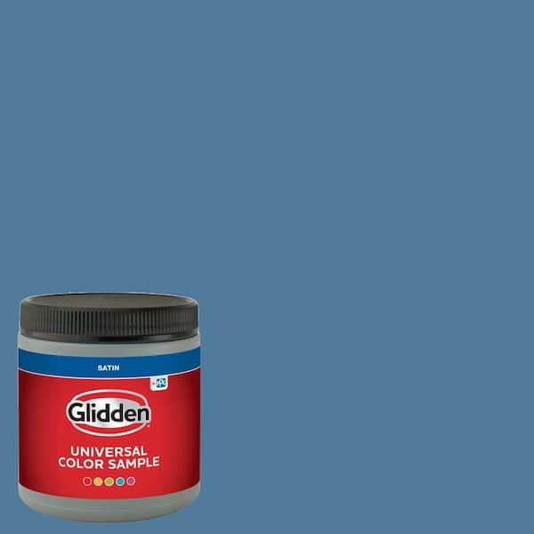 Glidden 8 oz. PPG1159-5 Stormy Ridge Satin Interior Paint Sample