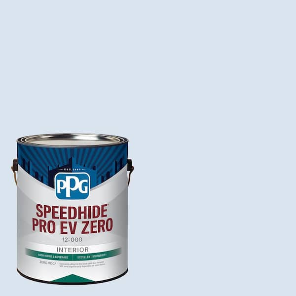 PPG Speedhide Pro EV Zero 1 gal. PPG1164-2 Iceberg Semi-Gloss Interior Paint