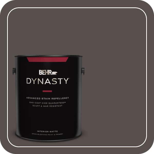 BEHR DYNASTY 1 gal. #ECC-41-2 Willow Wood Matte Interior Stain-Blocking Paint & Primer