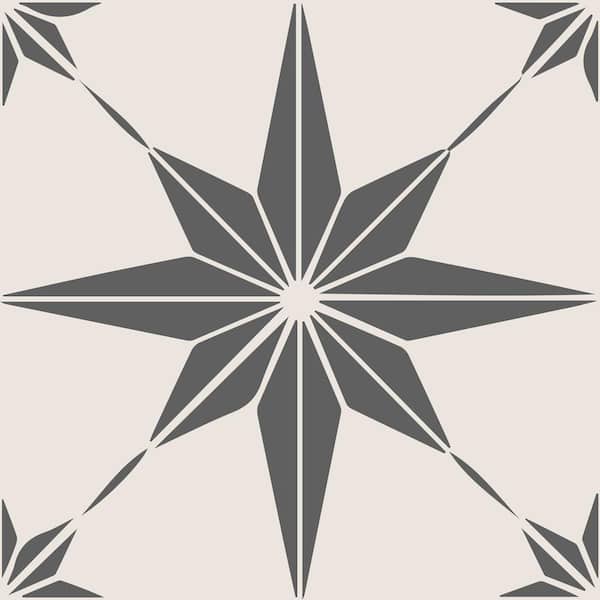 MI ALMA Grey B60 8 in. x 8 in. Vinyl Peel and Stick Tile (24 Tiles, 10.67 sq. ft./Pack)