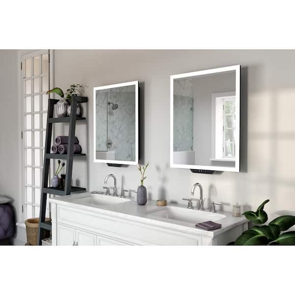 Gedy 2552-13 Planet Edge Vanity Mirror Polished 39 X 16 for sale online
