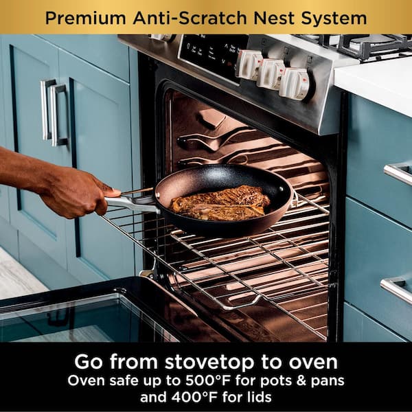 NINJA Foodi Neverstick 3-Piece Premium Aluminum Anti-Scratch Nest