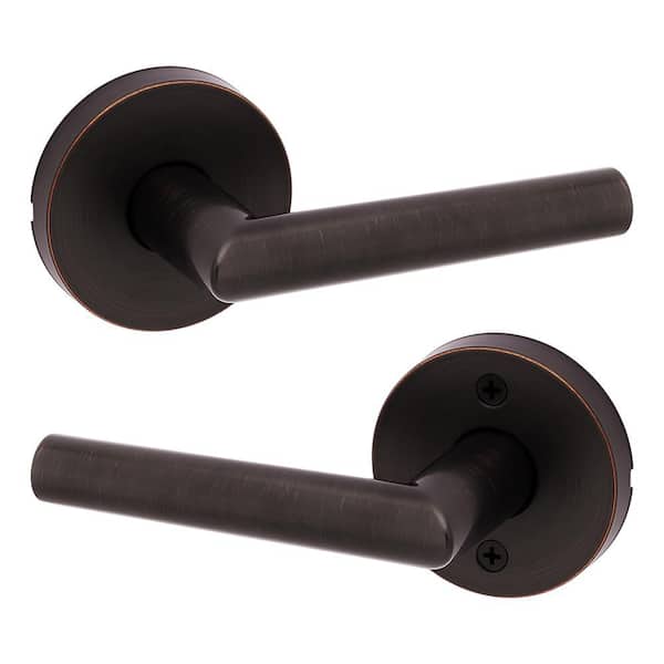 Milan Venetian Bronze Round Hall/Closet Reversible Door Handle