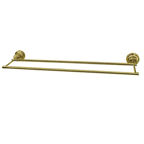 Kingston Brass Concord 30 In Wall Mount Dual Towel Bar In Polished