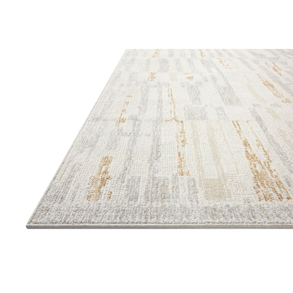 Roxie Natural / Sand 2 ft. 7 in. x 7 ft. 10 in. Contemporary Runner Rug