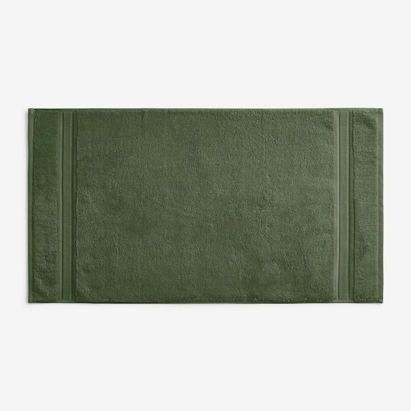 Company Cotton Marsh Green Cotton Bath Mat