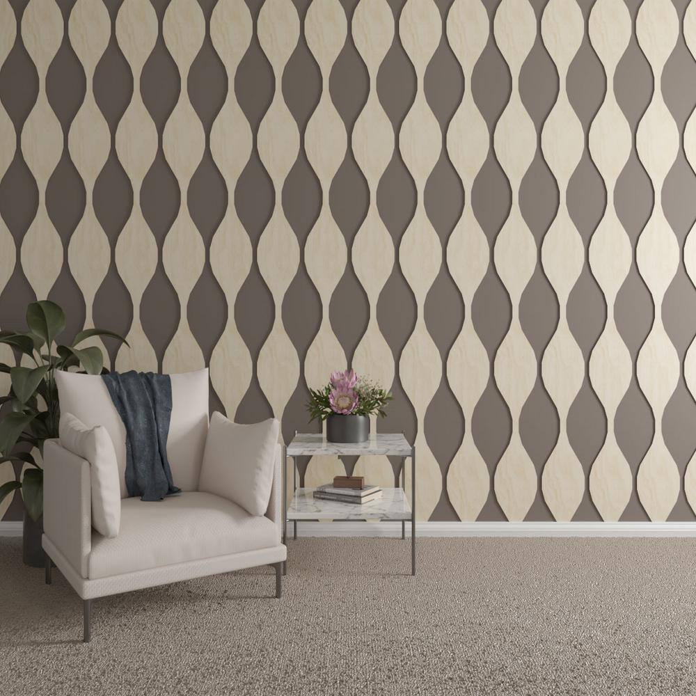 Ozark 47" Birch Adjustable Wood Slat Wall Panel Kit