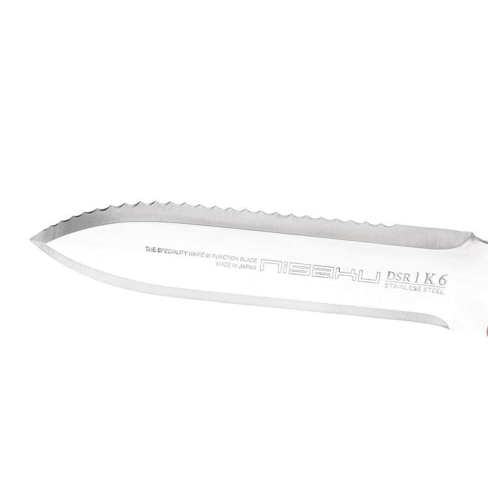 Nisaku Japanese Stainless Steel Weeding Knife, 7.25-Inch Blade Limited Edition DSR-1K6