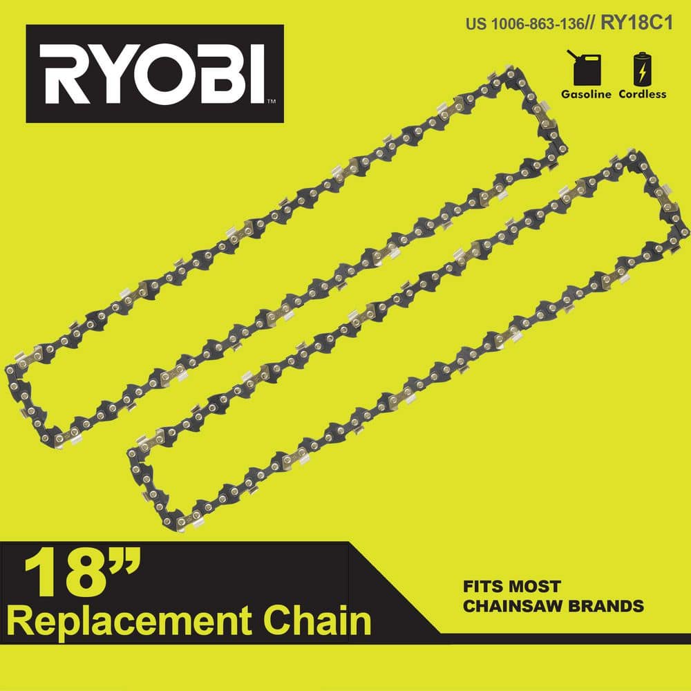 RYOBI 18 in. 0.050-Gauge Replacement Full Complement Standard