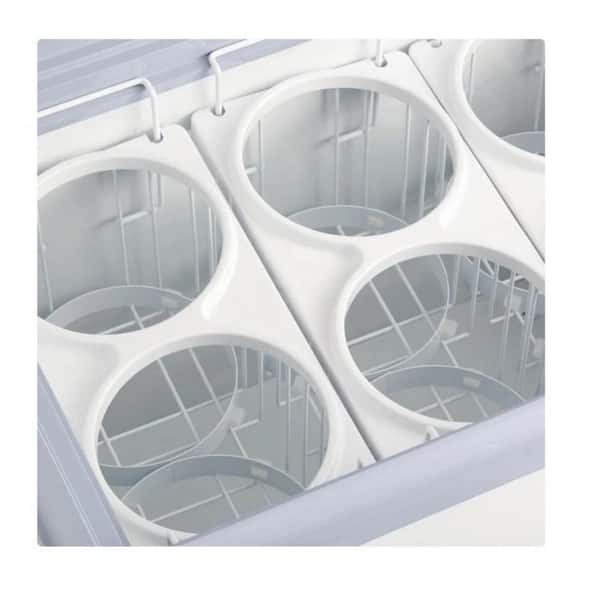 Cooler Depot NSF 71 in. 20 cu. ft. 12 Tub Manual Defrost Ice Cream