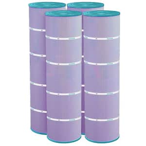 Hurricane 4 Pack HF7471-04P Platinum Purple Pool Filter Cartridge