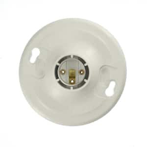 Plastic Keyless Lamp Holder 8829-CW4