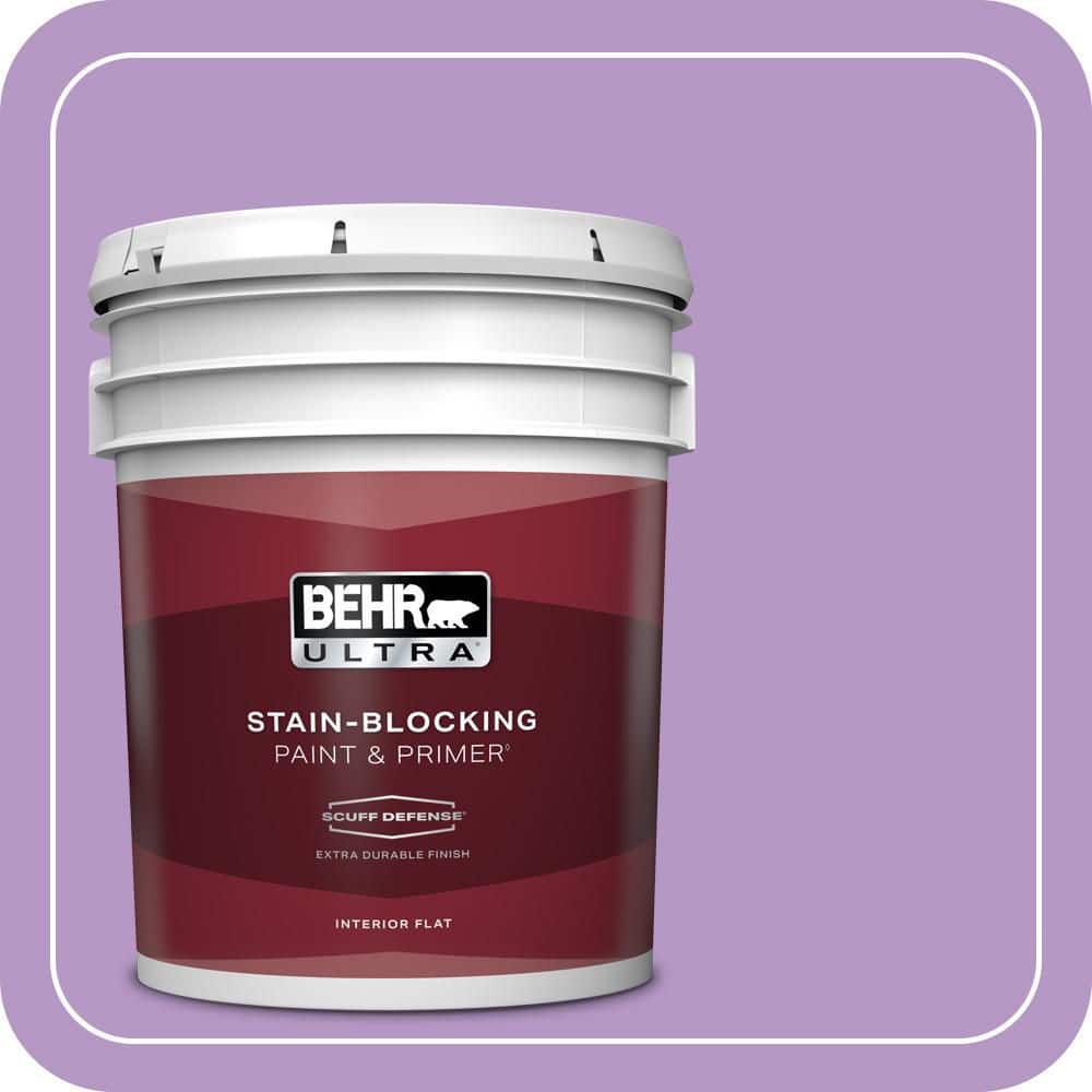 5 gal. #660B-5 Atlantic Tulip Extra Durable Flat Interior Paint & Primer price history on PriceWatchPro