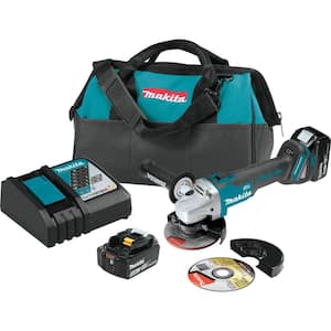 18V 5.0Ah LXT Lithium-Ion Brushless Cordless 4-1/2/5 in. Cut-Off/Angle Grinder Kit