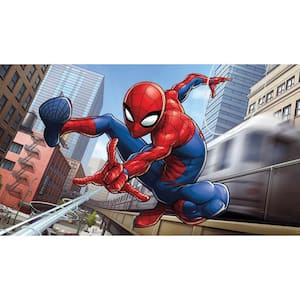 Blue Marvel Spider-Man Peel and Stick Wallpaper Wall Mural