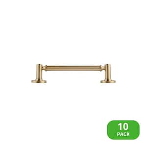 Minted 5 in. Center-to-Center Satin Brass Drawer Pull (10-Pack)