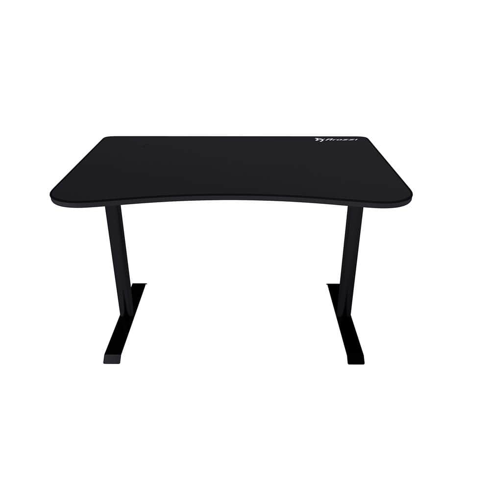 Arena Fratello 45 in. Black Curved Office/Gaming Computer Desk, Monitor Mou