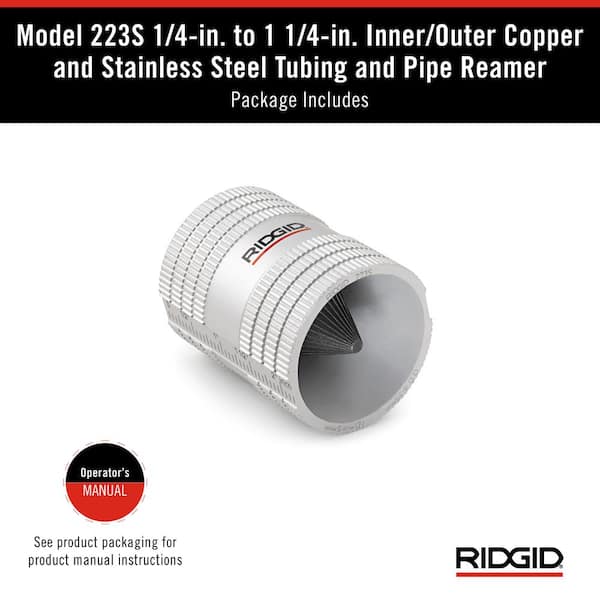 Ridgid 223S Inner-Outer Reamer 29983