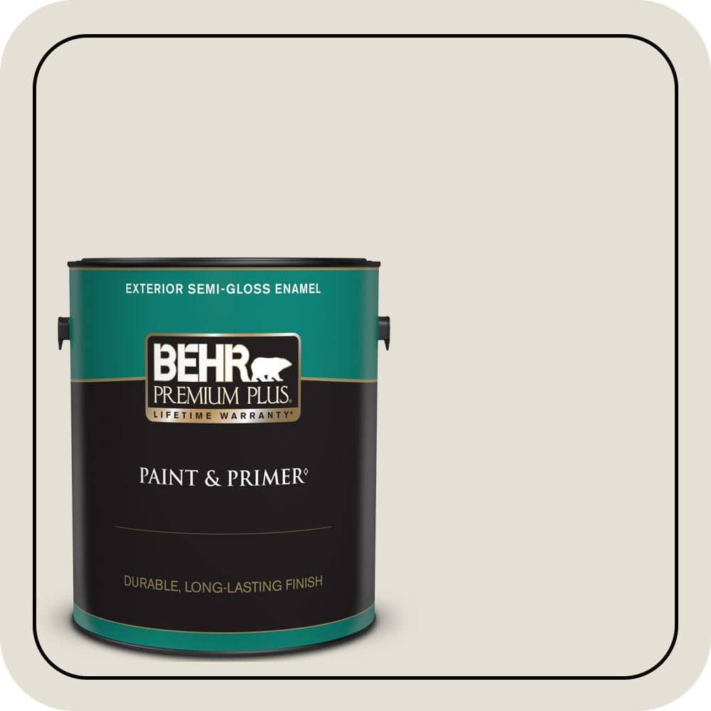 1 gal. #ECC-15-2 Light Sandstone Semi-Gloss Enamel Exterior Paint & Primer price history on PriceWatchPro