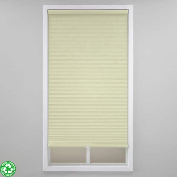 Eclipse Alabaster Cordless Light Filtering Polyester Cellular Shades - 53.5 in. W x 48 in. L