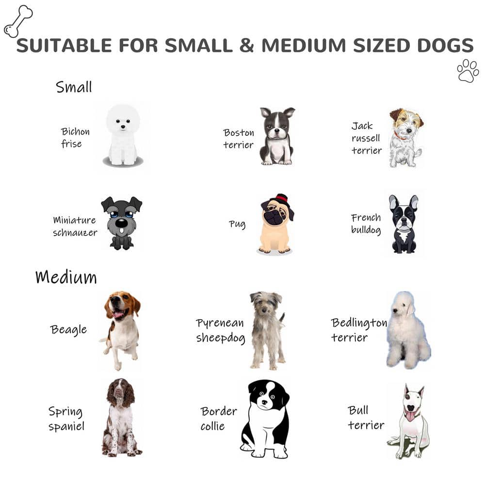 Medium Natural Wood Duplex Dog House with Porch