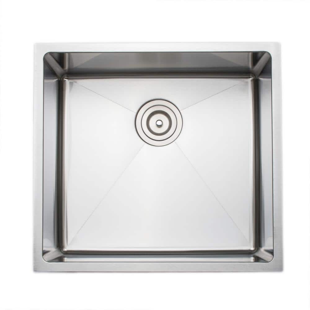 21-Inch Stainless Steel Single Bowl Drop-in Kitchen Sink