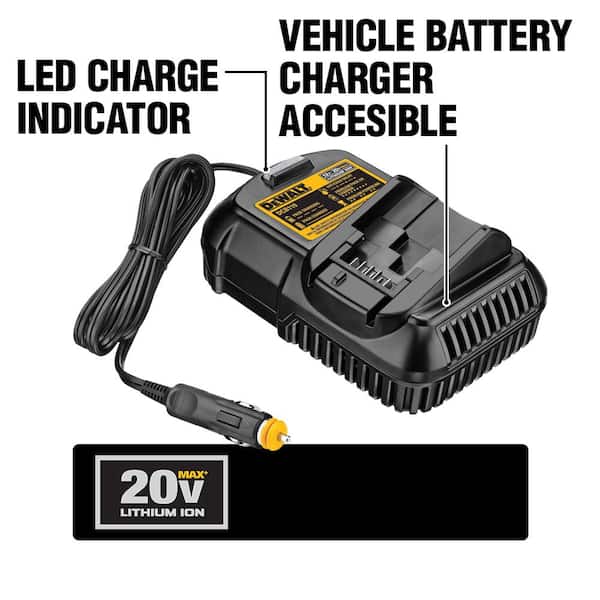 DEWALT 20V Lithium-Ion Battery Charger DCB119 - The Home